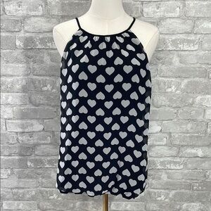 Express Black Heart Tank Top